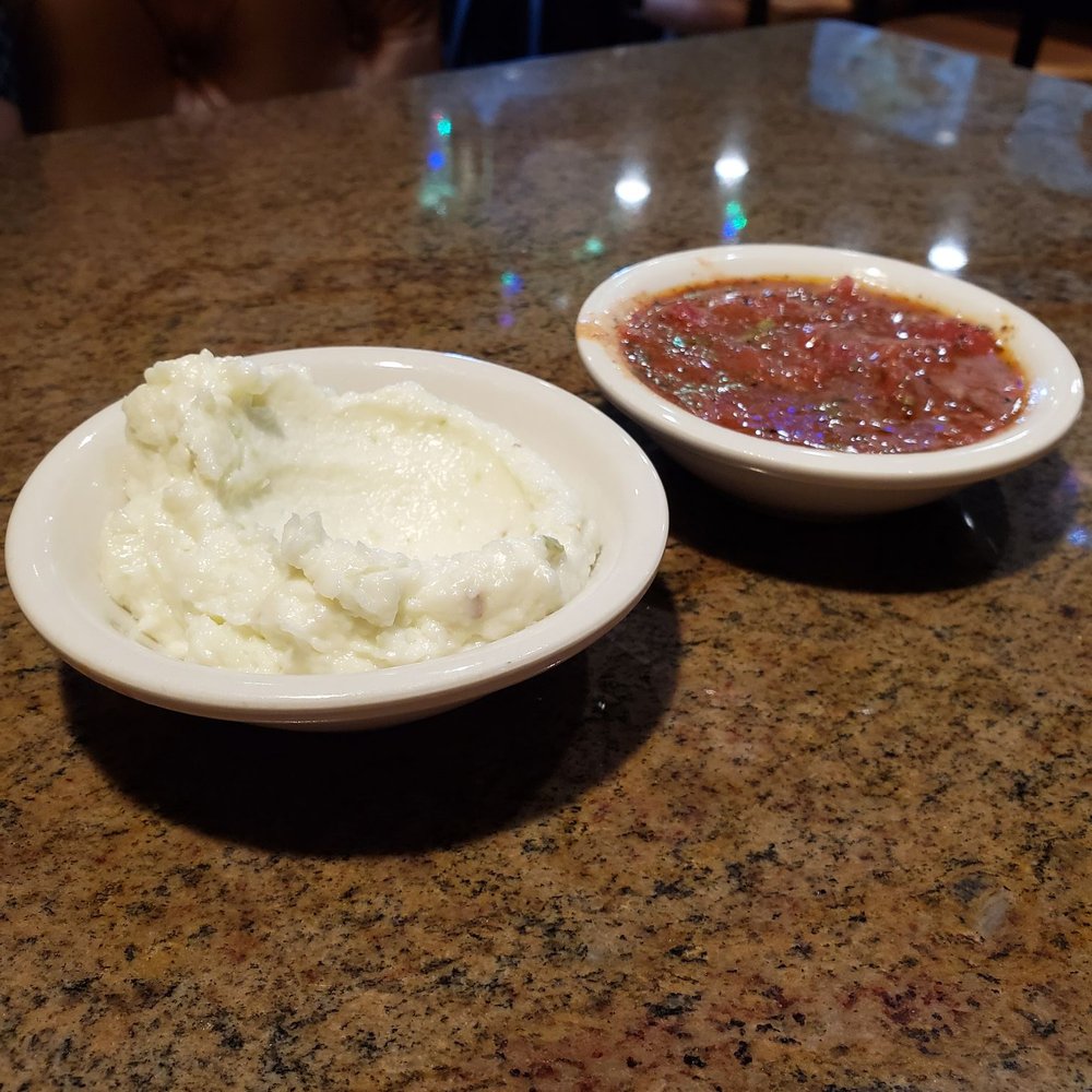 La Shish - The server dropped this off at our table then didn't bring any pita bread until we asked twice - Middle Eastern Near Me - Dearborn, Michigan La Shish - The server dropped this off at our table then didn't bring any pita bread until we asked twice - Middle Eastern Near Me - Dearborn, Michigan