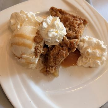 Luciano's - Warm apple crumble cake...delicious - Italian Near Me - Totowa, New Jersey