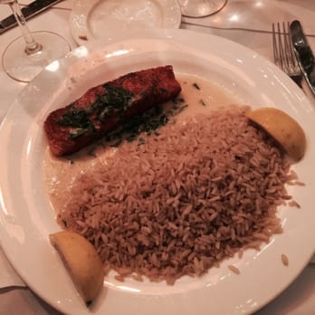 Rolfs - Salmon with rice.  Pretty good. - German Near Me - New York, New York