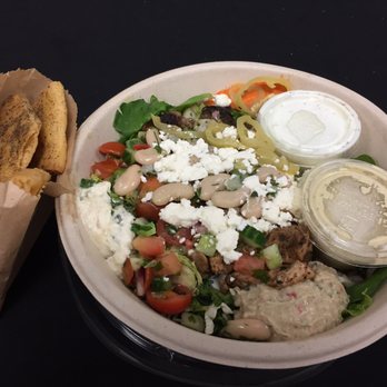 CAVA - Half meatball and half chicken - so good!! - Mediterranean Near Me - Los Angeles, California