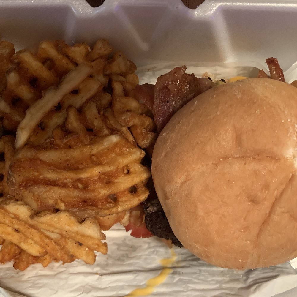 Gibson's Barnyard BBQ - Burger and waffle fries - Barbeque Near Me - Convoy, Ohio Gibson's Barnyard BBQ - Burger and waffle fries - Barbeque Near Me - Convoy, Ohio