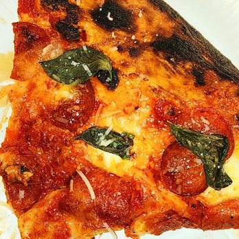 Moncton Pizzeria - Pepperoni - it's a hot mess but was soooooo dayuuuuummm good! - Pizza Near Me - Richmond, British Columbia Moncton Pizzeria - Pepperoni - it's a hot mess but was soooooo dayuuuuummm good! - Pizza Near Me - Richmond, British Columbia