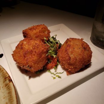 Montrio - Risotto Fritters - New American Near Me - Monterey, California Montrio - Risotto Fritters - New American Near Me - Monterey, California
