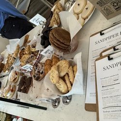 Sandpiper Bakery - Baked good counter-everything looked amazing and VERY fresh