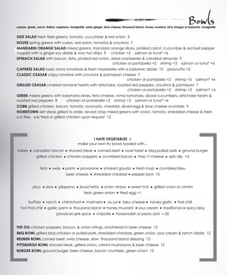 Menu photo 4 Dive Bar & Grille Ross Township, PA Menu photo 4 Dive Bar & Grille Ross Township, PA