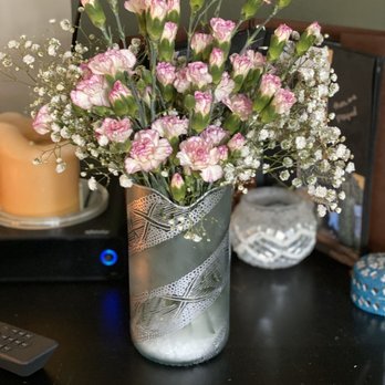 Kindness Cleaning - Got the flowers and displayed them in this vase I had - Home Cleaning Near Me