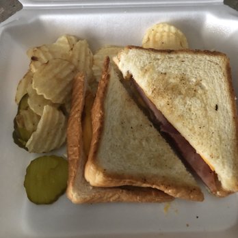 Brooklyn Cafe - Grilled ham and cheese. Chips included with all sandwiches. - American Near Me - Brooklyn, Indiana