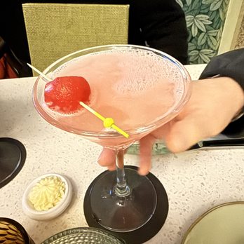 Jake's - spicy watermelon cosmo - New American Near Me - Palm Springs, California