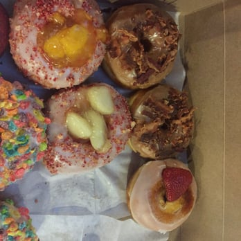 Church's Texas Chicken - a variety of donuts in a box - Fast Food Near Me - Yuma, Arizona