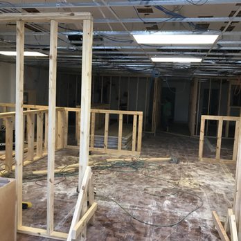 Murillo's Remodeling - Commercial office build out (during) - General Contractors Near Me - Conroe, Texas