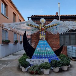 Alessandro Mandruzzato - "Anghelos" L' Angelo in vetro di Murano più grande del mondo. Made by masterglass maker Alessandro Mandruzzato