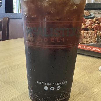 McAlister's Deli - Fountain Drinks - Delis Near Me - Georgetown, Texas
