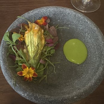 L’Ostrica - Squash blossom - Tasting Classes Near Me - Charlotte, North Carolina