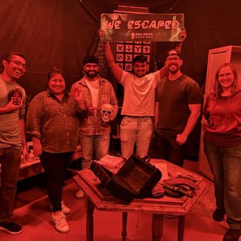 1. Red Door Escape Room