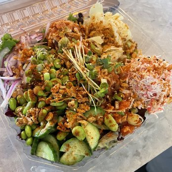 Ahipoki - two 2 Scoop Poke Bowl - Poke Near Me - Huntington Beach, California