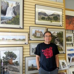 Bishop Art Supply - Ron Luce, Owner of Bishop Art Supply &
Fine Art Gallery
