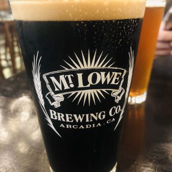 Mt. Lowe Brewing Co. - 1893 coffee stout - Breweries Near Me - Arcadia, California