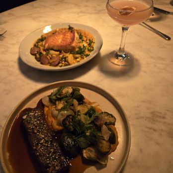 The 7th Street Standard - Lamb and Salmon entrees - Cocktail Bars Near Me - Sacramento, California The 7th Street Standard - Lamb and Salmon entrees - Cocktail Bars Near Me - Sacramento, California