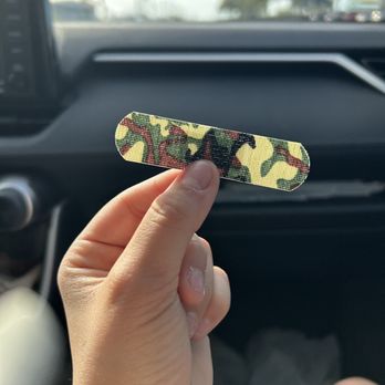 Peter Piper Pizza - The infamous camo band-aid - Pizza Near Me - San Antonio, Texas Peter Piper Pizza - The infamous camo band-aid - Pizza Near Me - San Antonio, Texas
