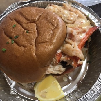 Slapfish - This is the surf-n-turf burger and it is absolutely amazing. - Seafood Near Me - Albuquerque, New Mexico