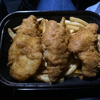 California Fish Grill - Fish and chips (I don't recommend it to-go) - Seafood Near Me - Riverside, California California Fish Grill - Fish and chips (I don't recommend it to-go) - Seafood Near Me - Riverside, California