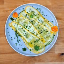 Carnivore Cooking - Summer Squash Carpaccio