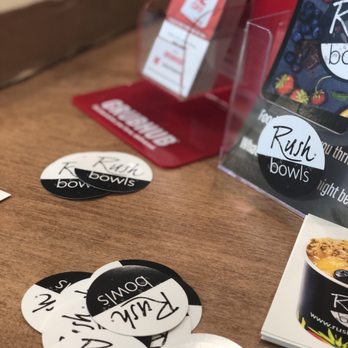 Rush Bowls - Custom Stickers - Acai Bowls Near Me - Hartford, Connecticut Rush Bowls - Custom Stickers - Acai Bowls Near Me - Hartford, Connecticut