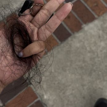 BB Hair Salon - Hair I was pulling from my haircut I just received... yeah... - Hair Salons Near Me - Union City, California BB Hair Salon - Hair I was pulling from my haircut I just received... yeah... - Hair Salons Near Me - Union City, California