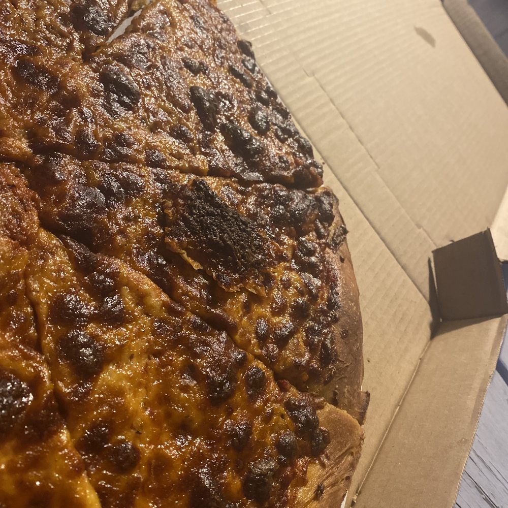 a pizza in a box