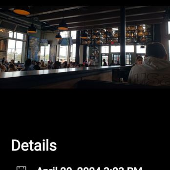 BJ's Restaurant & Brewhouse - Half hour after being told that the prime rib was available, view from my table I'm being told it's 1.5 hours before it's ready - Pizza Near Me - Brookfield, Wisconsin BJ's Restaurant & Brewhouse - Half hour after being told that the prime rib was available, view from my table I'm being told it's 1.5 hours before it's ready - Pizza Near Me - Brookfield, Wisconsin