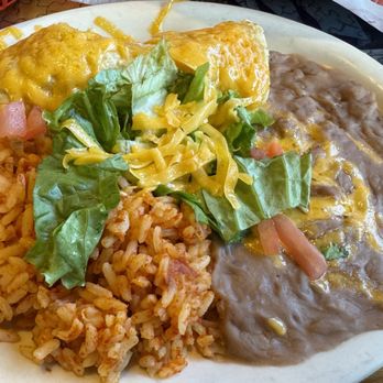 Grandpa's Grill - A single enchiladas! So filling! And I always trust Eric the manager's input whenever I ask advice on what to get - American Near Me - Gallup, New Mexico