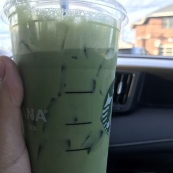 Starbucks - Venti iced green tea latte with soy, or should I say tall extra ice green tea latte in a venti cup with foam. - Coffee & Tea Near Me - Norfolk, Virginia Starbucks - Venti iced green tea latte with soy, or should I say tall extra ice green tea latte in a venti cup with foam. - Coffee & Tea Near Me - Norfolk, Virginia