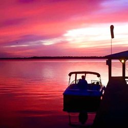 Lake Minneola Inn - Sunset from our property