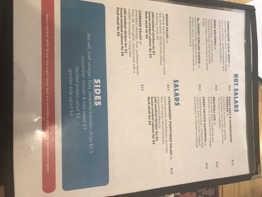 Menu photo 6 Snowpack Taproom & Pizzeria Conifer, CO