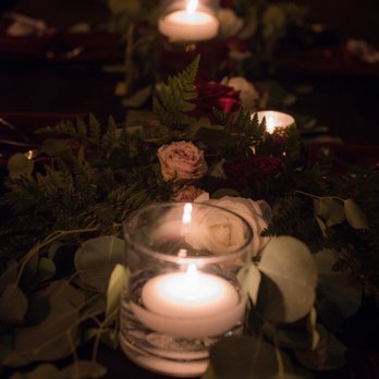 Harmonious Events - Centerpiece for our long tables - Wedding Planning Near Me