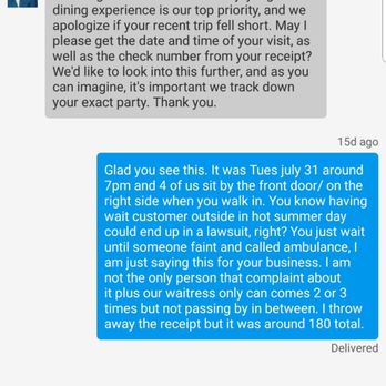 The Boiling Crab - Guess what, owner email me back and try to be polite but never hear from them This is proof that bad customer service comes from the top lol - Cajun/Creole Near Me - Rosemead, California