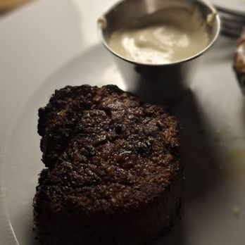 Patron Saint - I had the 6 oz Filet Mignon, medium well and seasoned very nicely. - Steakhouses Near Me - Rochester, New York Patron Saint - I had the 6 oz Filet Mignon, medium well and seasoned very nicely. - Steakhouses Near Me - Rochester, New York