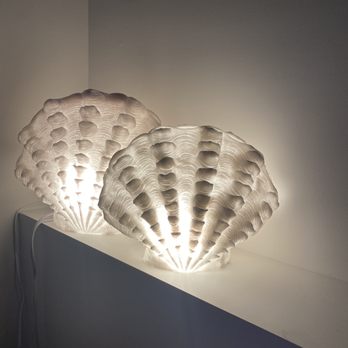 Polish & Peels - Seashell lamps in my treatment room - Skin Care Near Me - Fresno, California
