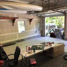Before--2 car garage Before--2 car garage