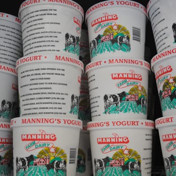 Manning Farm Dairy - a stack of dairy yogurt cups - Ice Cream & Frozen Yogurt Near Me - Clarks Summit, Pennsylvania Manning Farm Dairy - a stack of dairy yogurt cups - Ice Cream & Frozen Yogurt Near Me - Clarks Summit, Pennsylvania