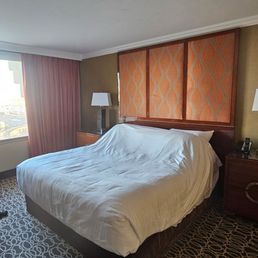 King bed and the bed an pillows ever so soft King bed and the bed an pillows ever so soft