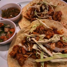 Spicy Jerk chicken tacos
