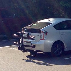 Mann's Eastside Hitch and Weld - Thule T2 Pro XT 2-Bike platform carrier