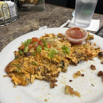 Apple Barrel Cafe - Chorizo Omelette - Waffles Near Me - Tulsa, Oklahoma