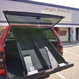 Exterior outside entrance of Canyon State RV and Campershells - Phoenix, Arizona Exterior outside entrance of Canyon State RV and Campershells - Phoenix, Arizona