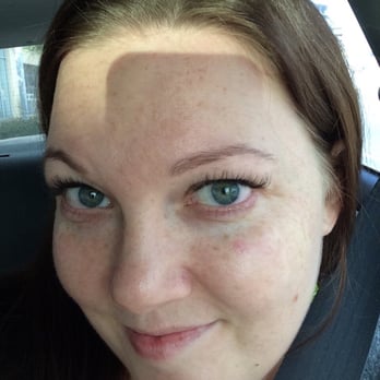 Amazing Lash Studio - After! (with NO other makeup on my face- just lashes!) - Eyelash Service Near Me - Fort Worth, Texas