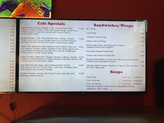 Menu photo 2 Point Julia Cafe Kingston, WA