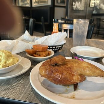 Cornbread Restaurant & Bar - Chicken greens sweet potatoes potato salad - Soul Food Near Me - Southfield, Michigan