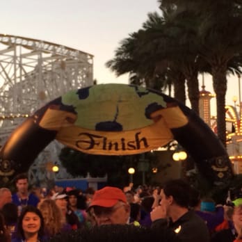 Tinker Bell Half Marathon - 5k finish line - Races & Competitions Near Me - Anaheim, California