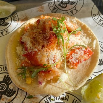 Xaco Taco - Lobster esquites taco - Mexican Near Me - Providence, Rhode Island